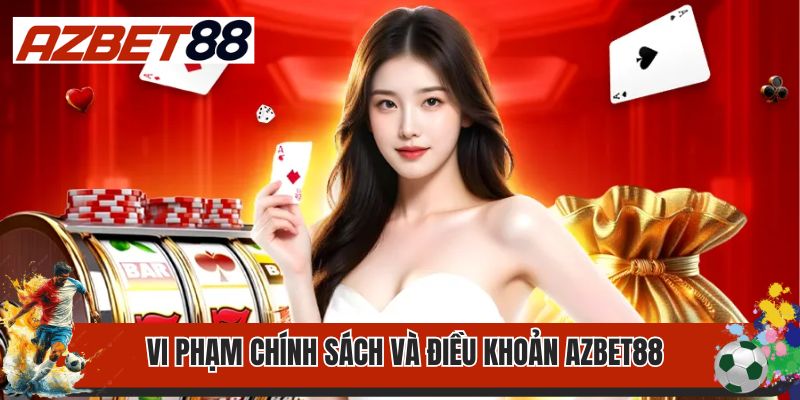 Miễn Trừ Trách Nhiệm 2 Vi phạm chính sách và điều khoản AZBET88